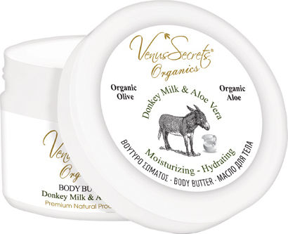 Venus Secrets Ενυδατικό Butter Σώματος με Aloe Vera για Ξηρές Επιδερμίδες 280ml