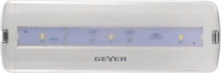 Geyer Notfallleuchte LED 23,9x8x4cm Geyer Notfallleuchte LED 23,9x8x4cm