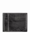 Melbourne Leather Men's Wallet Classic Black