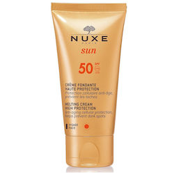 Nuxe Sun Delicious Cream Αντηλιακή Κρέμα Προσώπου SPF50 50ml