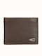 Vegas Leather Men's Wallet Classic Brown