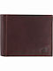 Calgary Leather Men's Wallet Classic with RFID Brown