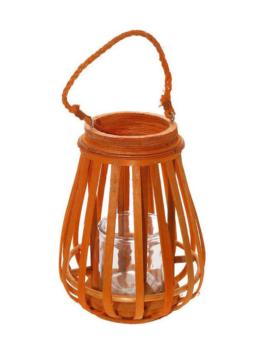 Espiel Wooden Lantern 27x27cm