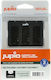 Jupio 3x Battery + Compact USB Triple Charger for GoPro Hero4