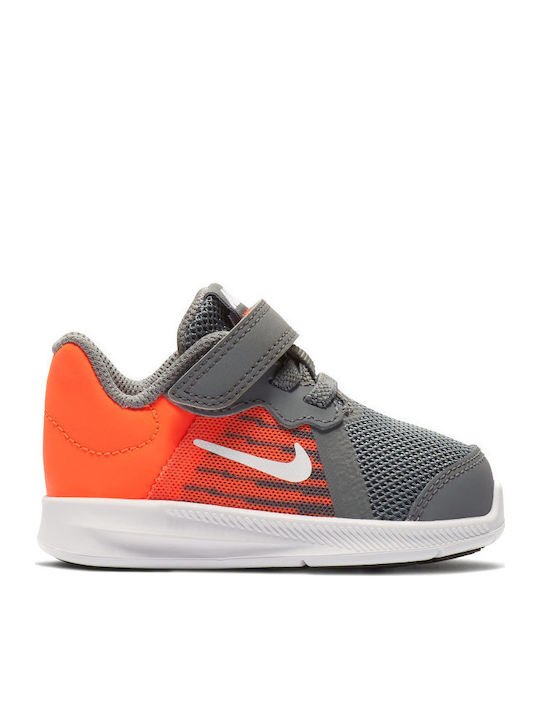 Nike Αθλητικά Παπούτσια für Kinder Laufen Downshifter 8 TD Gray