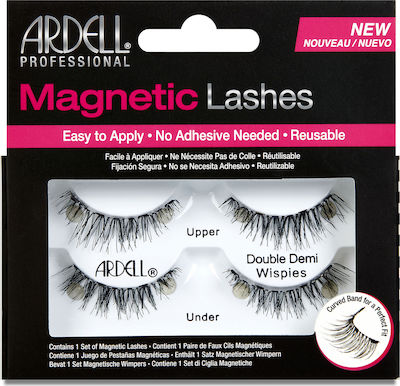 Ardell Double False Eyelashes in Black color Demi Wispies 67952