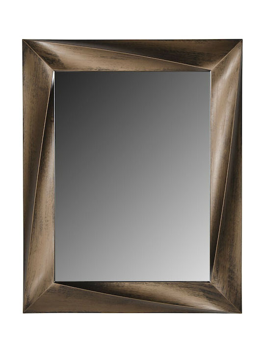 Homeplus Wall Mirror with Gold Plastic Frame 75...