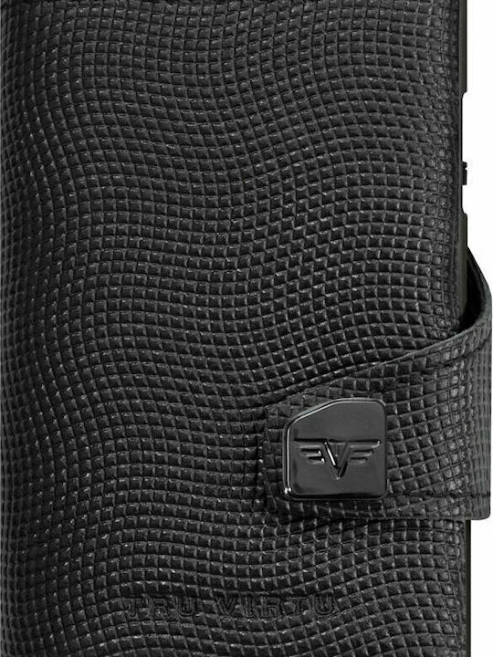 Tru Virtu Click & Slide Leather Men's Wallet Ca...