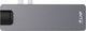 LMP USB-C Compact Dock USB-C / Thunderbolt 3 Docking Station mit 4K PD Ethernet Gray