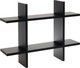 Shelf Wall Black 56x13x41cm