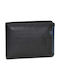 Diplomat Men's Leather Wallet Black