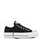 Converse Chuck Taylor All Star Lift Clean Flatforms Sneakers Black / White
