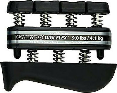 Cando Digi-Flex Finger - Hand Trainer Black with Resistance up to 4.1kg