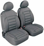 Lampa Polyester Front Covers 2pcs De-Luxe Sport Edition Gray