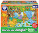 Παιδικό Puzzle Ποιος Είναι στη Ζούγκλα; για 3+ Ετών 25pcs Orchard