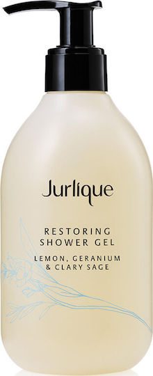 Jurlique Restoring Zitrone Geranie & Salbei Schaumbad in Gel & Duft Zitrusfrüchte 300ml