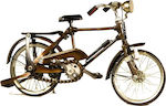 SP Souliotis Vintage Διακοσμητικό Ποδήλατο Μεταλλικό 28x10x17cm