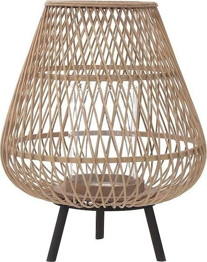 Inart Felinar Lemn Bej 36x36x45.5buc 1buc