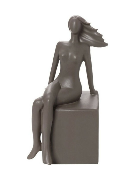 Espiel Decorative Statuette made of Concrete 13x13x24.8cm 1pcs