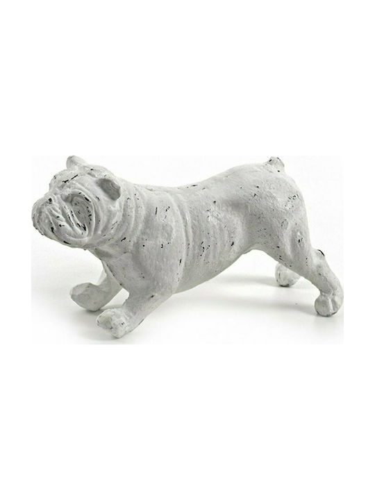 Zaros Decorative Dog made of Metal 17.5x17.5x9cm 1pcs