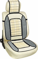 Autoline Mat Single Seat Cover 1pcs Beige