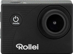 Rollei Actioncam 372 Action Camera HD (720p) Υποβρύχια (με Θήκη) με WiFi Μαύρη με Οθόνη 2"