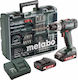 Metabo BS 18 L Set Δραπανοκατσάβιδο Μπαταρίας 1...