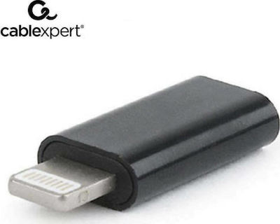 Cablexpert Convertor Fulgerul masculin în USB-C feminin (A-USB-CF8PM-01)