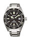 Seiko Automatic Chronograph Watch with Metal Bracelet Silver