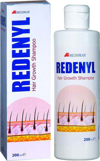 Medimar Redenyl Hair Growth Shampoos against Dandruff & Hair Loss for All Hair Types 200ml