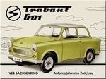 Nostalgic Art Trabant 601 Set of Magnets Metal 1pcs