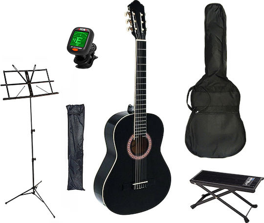 Daniel Κλασική Κιθάρα 4/4 CG-390 Set Black