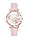 Go Girl Only Girl Only Women's Watch with Pink Leather Strap