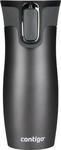 Contigo West Loop Glass Thermos Stainless Steel BPA Free Black 470ml with Mouthpiece 2095797