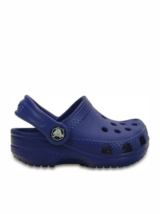 Littles Children's Anatomical Beach Clogs Navy Blue