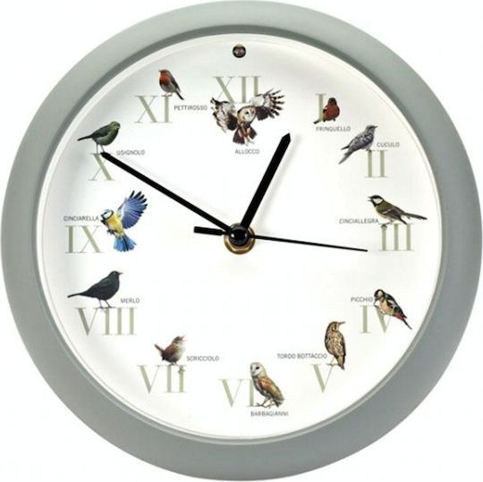 Selegiochi Wall Clock Plastic With Pendulum Green Ø20cm Selegiochi Wall Clock Plastic With Pendulum Green Ø20cm