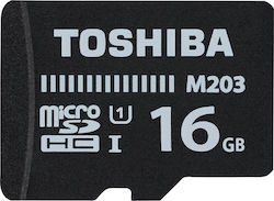 Toshiba M203 microSDHC 16GB Clasa 10 U1 UHS-I cu adaptor