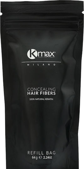 Kmax Milano Hair Colour Additives & Fillers with Keratin Hair Fibers Refill 64g