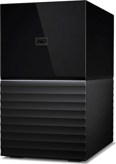 Western Digital My Book Duo USB 2.0 / USB 3.0 / USB-C Външен HDD 20TB 3.5" Черен