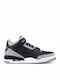 Air  3 Retro OG Boots Black / Fire Red / Cement Grey / White