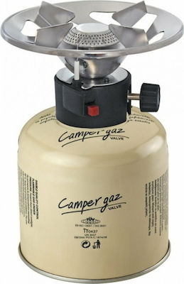 Camper Gaz Delux 500 Piezo Εστία Υγραερίου με Αυτόματη Ανάφλεξη (Συσκευασία με Φιάλη)