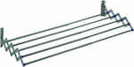 Νεοτεχνική Aluminum Folding Wall Mounted Clothes Drying Rack 75x45cm