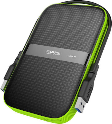 Silicon Power Armor A60 USB 3.1 Extern HDD 4TB 2.5" Black / Green
