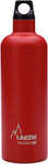 Laken Futura Thermo Narrow Mouth Flasche Thermosflasche Rostfreier Stahl BPA-frei Rot 750ml mit Schleife 8-49-024-03