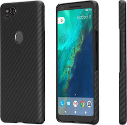 Pitaka Kevlar Body 0.65mm Plastic Back Cover Black (Google Pixel 2)