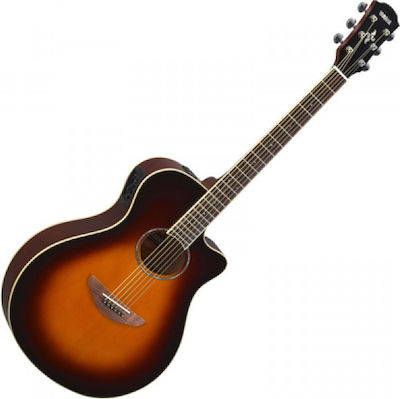 Yamaha Semi-acustic Chitară APX-600 Chitare acustice cu decupaj G010.00278 Sunburst