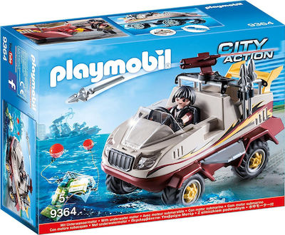 Playmobil City Action Αμφίβιο Όχημα Ομάδας Ειδικών Αποστολών για 5+ ετών