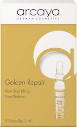 Arcaya Golden Repair Ampoules 5x2ml Serum Față pentru Strângere 5x2ml