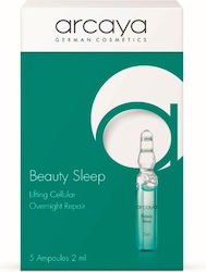 Arcaya Firming Face Serum Beauty Sleep Ampoules 5x2ml Suitable for Sensitive Skin 5x2ml