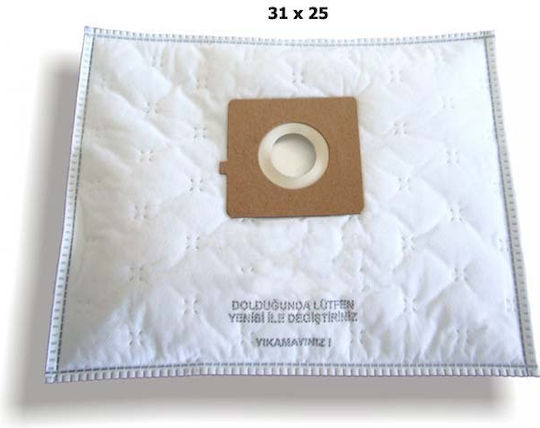 Unibags 1850 Staubsaugerbeutel 5Stück Kompatibel mit Staubsauger Bomann / Clatronic / Hobby / LG